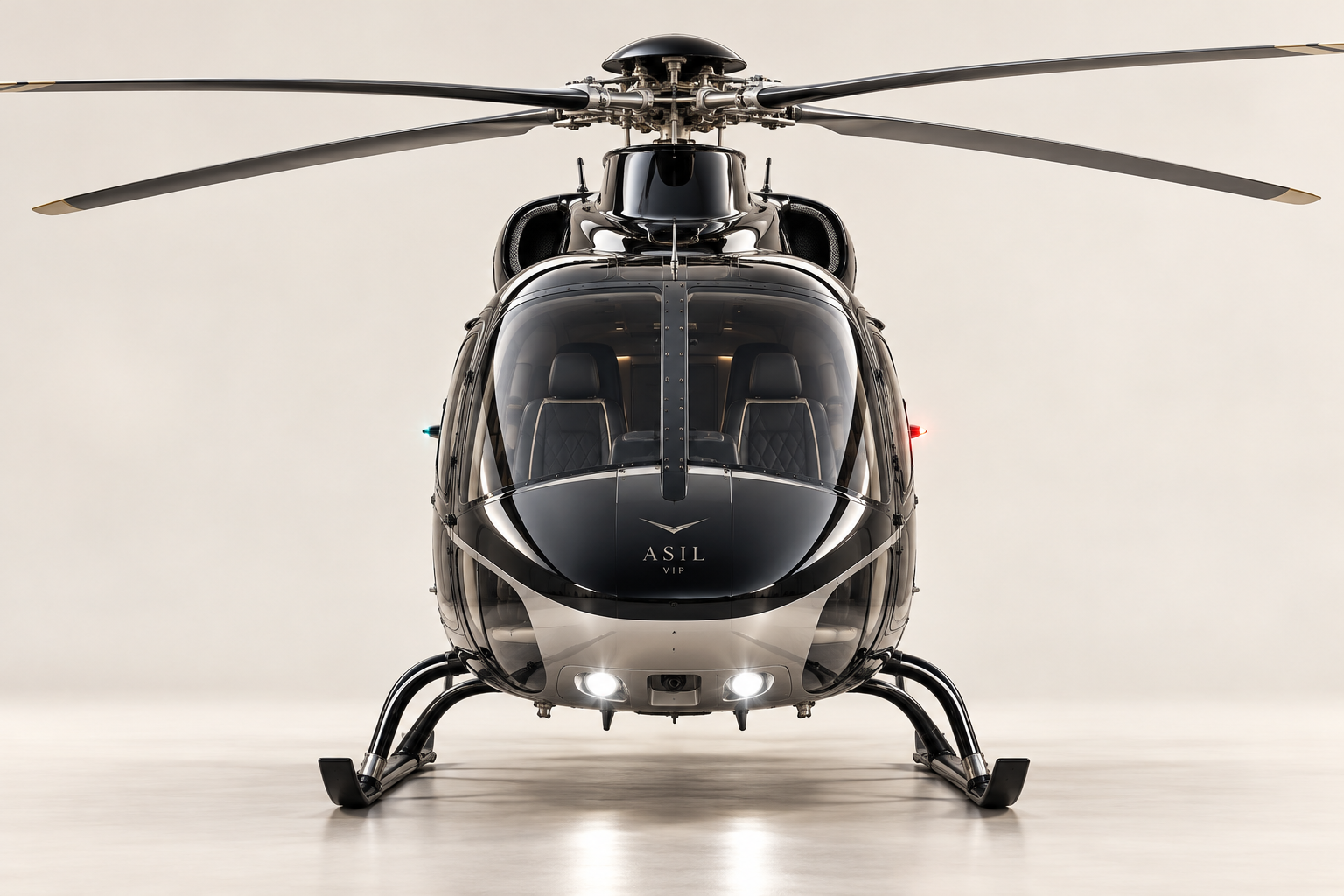 ASIL VIP markalı Özel helikopter
