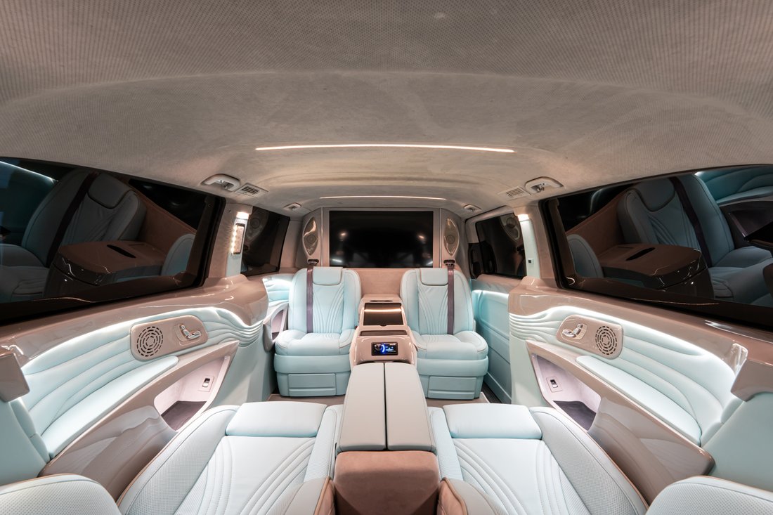 Mercedes Vito Ultra Lüks iç mekân